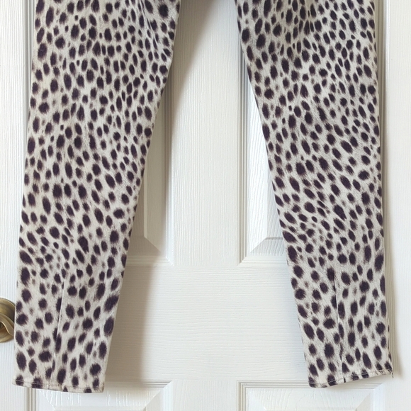 Denim & Supply Ralph Lauren Cheetah Print Mid Rise Ankle Cropped Skinny Jeans 31 - Picture 6 of 16
